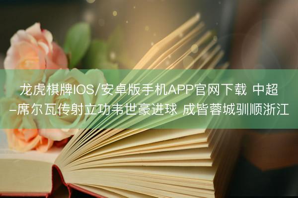 龙虎棋牌IOS/安卓版手机APP官网下载 中超-席尔瓦传射立功韦世豪进球 成皆蓉城驯顺浙江