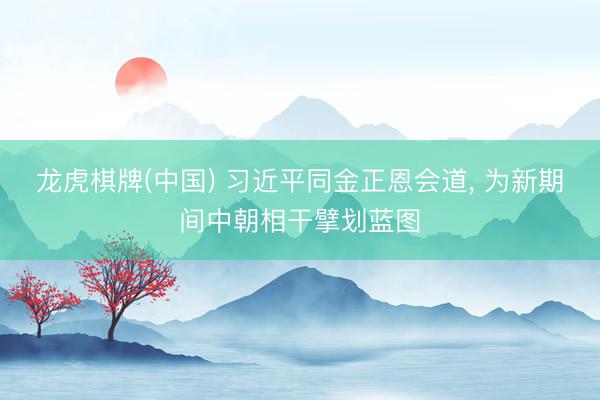 龙虎棋牌(中国) 习近平同金正恩会道， 为新期间中朝相干擘划蓝图