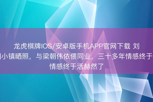 龙虎棋牌IOS/安卓版手机APP官网下载 刘嘉玲法国小镇晒照，与梁朝伟依偎同业，三十多年情感终于活赫然了